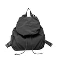 thumbnail image 2 of workcargo Women's Nylon Backpack, Black, Free Size - Lightweight Water-Resistant, Adjustable Straps, Roomy for School/Work/Travel with Pockets, 2 of 6