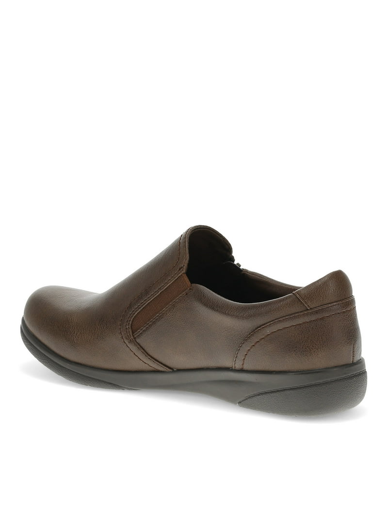 WearEver Womens Comfort Zip Wide Width Casual Shoes