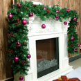 thumbnail image 1 of Christmas Wreath -8.8 Foot Artificial Christmas Vines, Indoor And Outdoor Vines, Garden Doors, Home Decor, Christmas Wreath, 1 of 1