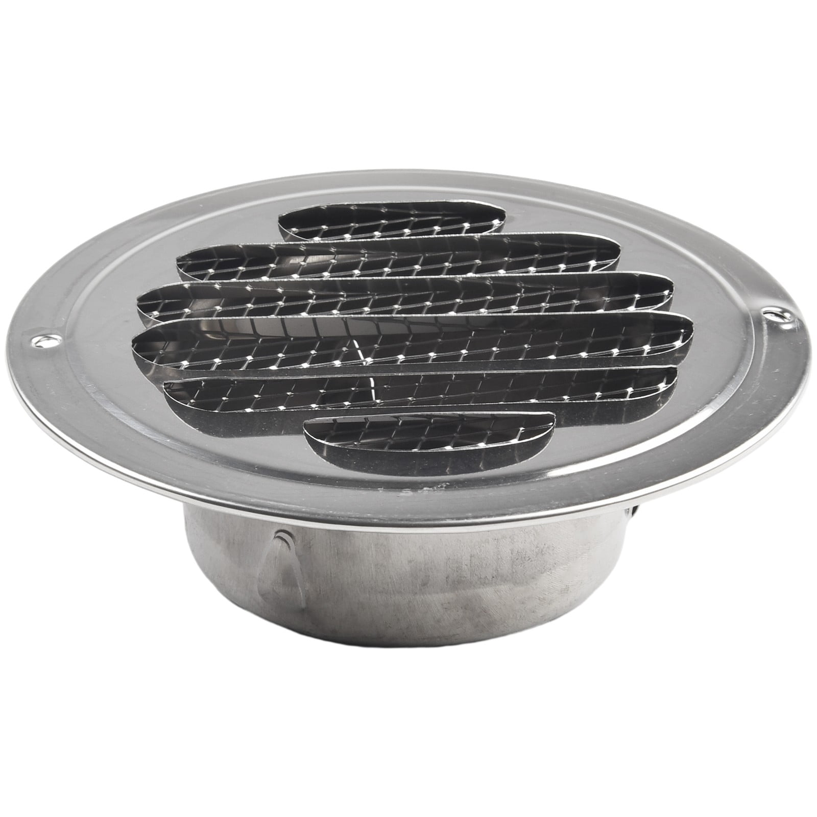 1Pc Round Stainless Steel Air Vent Grille Insect Protection Exterior Wall Ducting Ventilation Tools 70-300Mm Exhaust Hoods Vents