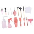 thumbnail image 3 of Mini kits de herramientas de jardín Herramientas de trasplante de flores Conjunto de 16 Rosa Sunnimix mini kits de cuidado de plantación de interior, 3 of 6