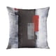 thumbnail image 1 of Bewildely Fundas de almohada negras y rojas, fundas de almohada elegantes y duraderas para el hogar, transpirables, suaves y fáciles de cuidar Decoración del hogar W0081-20, 1 of 6