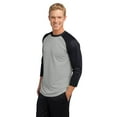 thumbnail image 4 of Sport-Tek PosiCharge Baseball Jersey-XS (Silver/Black), 4 of 5