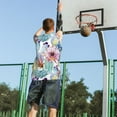 thumbnail image 5 of Sikiie Cactus Basketball Jersey Reversible Men's Mesh Athletic Sports Shirts Training Practice S-4XL4X-Large, 5 of 6