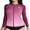 Pink, variant on Asoul Womens UPF 50 Color Blocked Rash Guard Long Sleeve UV Protection Swimsuit Tops Zipper Swimwear Shirts