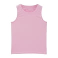 thumbnail image 3 of Linjinx Kids Boys Girls Quick Dry Athletic Tank Top Sleeveless Breathable Vest Workout Shirts Tops Pink XL, 3 of 6
