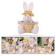 thumbnail image 4 of MOVTOTOP Pink Woven Basket with Easter Bunny Design for Home Storage and Kitchen Organization 12x8.5x10 Inches, 4 of 8