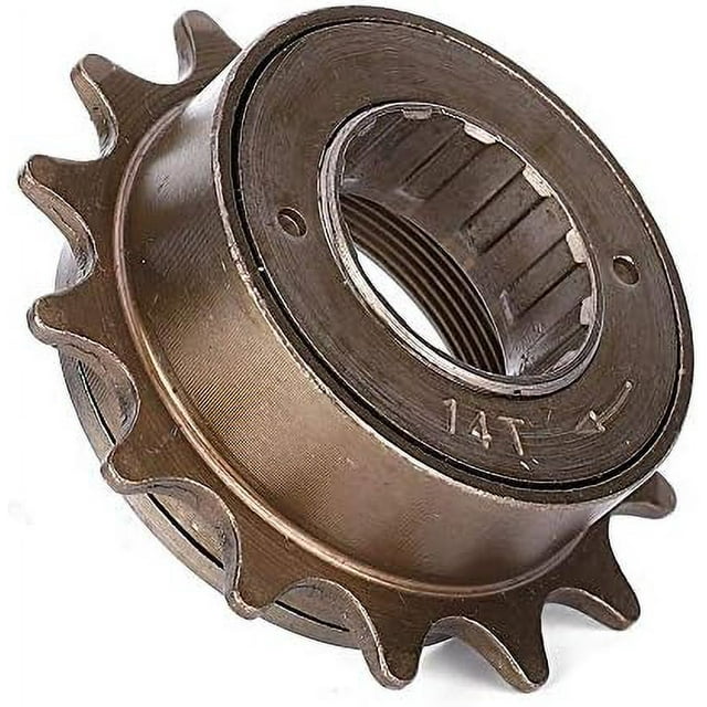 14T Single-Speed Freewheel, Mountain and Road Bike Folding Bicycle Rear Freewheel Accessory (14T) -