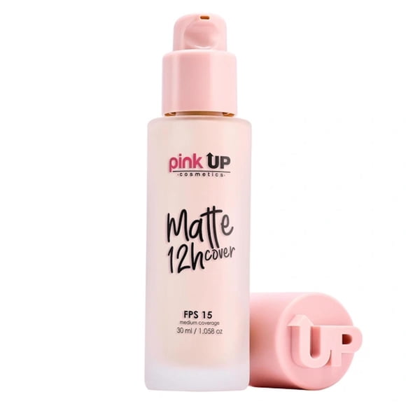 Matte Cover Maquillaje Liquido Mate 30 ml Pink Up Varios Tonos beige