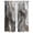 Black, variant on Brown Marble Tier Curtains, Ombre Abstract Striped Mottled Aesthetic Light Filtering Kitchen Curtains, 2Pcs Rod Pocket Half Window Treatments Panels for Sink Cafe Cabinet Camper 27.5x36 Inches
