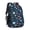 Football and Rugby-1, variant on Football and Basketball Blue Pattern Backpack for School, Cute School Bag with Adjustable Shoulder Straps and Padded Back, 16.9"x12.6"x5.9"
