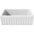 thumbnail image 1 of La Toscana LFS3018W Reversible Fireclay Farmhouse Sink, 1 of 1