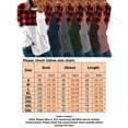 thumbnail image 2 of Frontwalk Tops Blouses for Women Casual Long Sleeve Round Neck T-Shirts Pullover Plaid Splicing Lounge Loose Top, 2 of 2