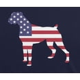 thumbnail image 4 of 4th of July Patriotic Dog Boxer Mens T Shirt, 4 of 5