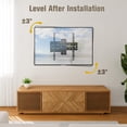 thumbnail image 5 of Mounting Dream Soporte de pared para TV giratorio e inclinable para la mayoría de televisores de 26 a 55 pulgadas, soporte para TV con diseño central perfecto, soporte de montaje para TV de movimiento, 5 of 5