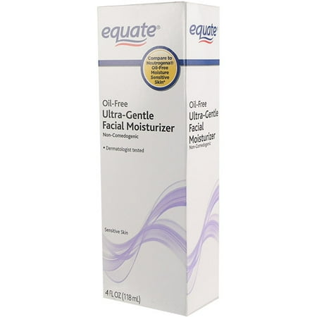 Equate Oil-Free Sensitive Skin Moisturizer, 4 oz