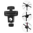 thumbnail image 4 of BRIGHTFUFU 2 piezas Boom Boom Mount Horizontal Armas Conector Clip Adaptador Adaptador Ajustación de giro ajustable Para soporte de micrófono Soporte de fotos Accesorios de fotos de fotos, 4 of 8