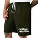 thumbnail image 1 of Mens Casual Shorts Lace-Up Elástico Cintura Bolsillo Ejercicio Fitness Hogar Pantalones de Media Longitud para Diario, 1 of 4