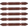 thumbnail image 3 of 5 Pieces Alloy Steel Screwdriver Bit Set, Long Handle Double Headed Drill Accessories, For Electric Screwdrivers, Power Drills, Air Tools, 65mm / 2.6i, 3 of 5