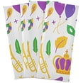 thumbnail image 2 of SKYSONIC Mardi Gras Kitchen Towel Set of 1,Super Soft Absorbent Hand Towel Tea Towel Tableware Cleaning Rag for Kitchen, Home, Hotel, Beach, Bathroom, Gym, 2 of 7