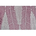 thumbnail image 3 of Feizy Saphir Rubus Modern Abstract, Gray/Purple, 9'8" x 12'7" Area Rug Sheen Mid-Century Modern Chevron Design Carpet for Living Dining Bed Room, 3 of 4