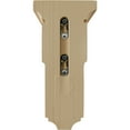 thumbnail image 4 of Ekena Millwork 5"W x 5 3/4"D x 10"H Medium Reyes Wood Corbel, Rubberwood, 4 of 4