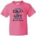 thumbnail image 3 of Inktastic Im Your Fathers Day Gift Mom Says Youre Welcome Youth T-Shirt, 3 of 5