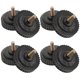 thumbnail image 2 of 8pcs Durable Rubber Foot Pads Shock Absorbing, Skid Resistant Bumper Pads for Furniture, Cutting Boards, and Appliances, 2 of 2