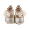 thumbnail image 6 of Yoyauz Baby Girl Mary Jane Shoes Anti Slip Rubber Sole Ballet Slippers Princess Dress Wedding Shoes Newborn Kids Shoes Toddler Shoes（0-12 Month）, 6 of 10