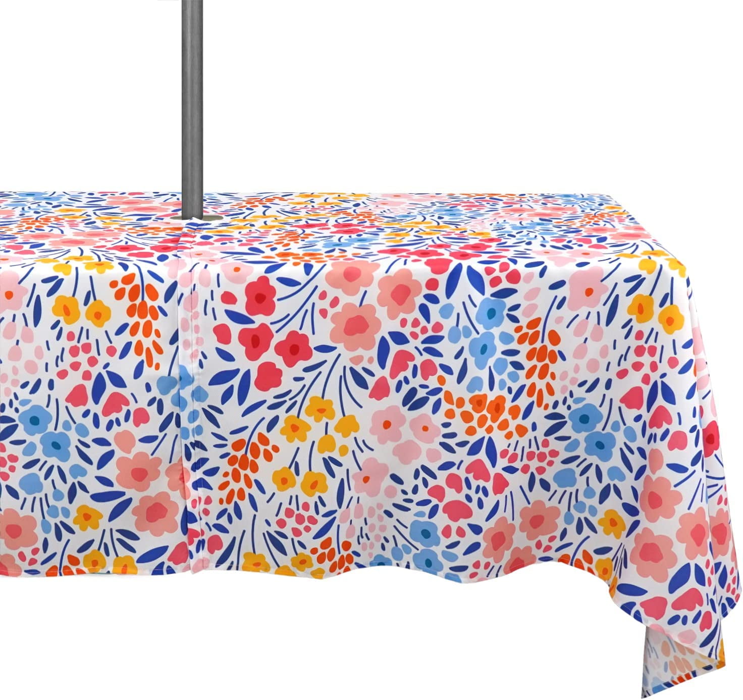 Wish Tree Outdoor Tablecloth with Umbrella Hole and Zipper Rectangle