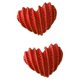 thumbnail image 1 of sweethay 1 par de pendientes de corazón para mujer, Festival, boda, fecha de compromiso, tienda de trabajo, Piercing pequeño para oreja, Ropa, zapatos y accesorios Miscelánea Rojo, 1 of 6