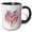 Black/White, variant on 3drose, Spring Fairy Moon, 11oz Magic Transforming Mug