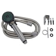 thumbnail image 2 of Phoenix Shower Head PF276045 Hand-Held With 60 Inch Double Hooked Stainless Steel Hose; With Single Function Spray Setting; With Trickle Shut-Off; Polished Chrome Plated; Plastic, 2 of 3
