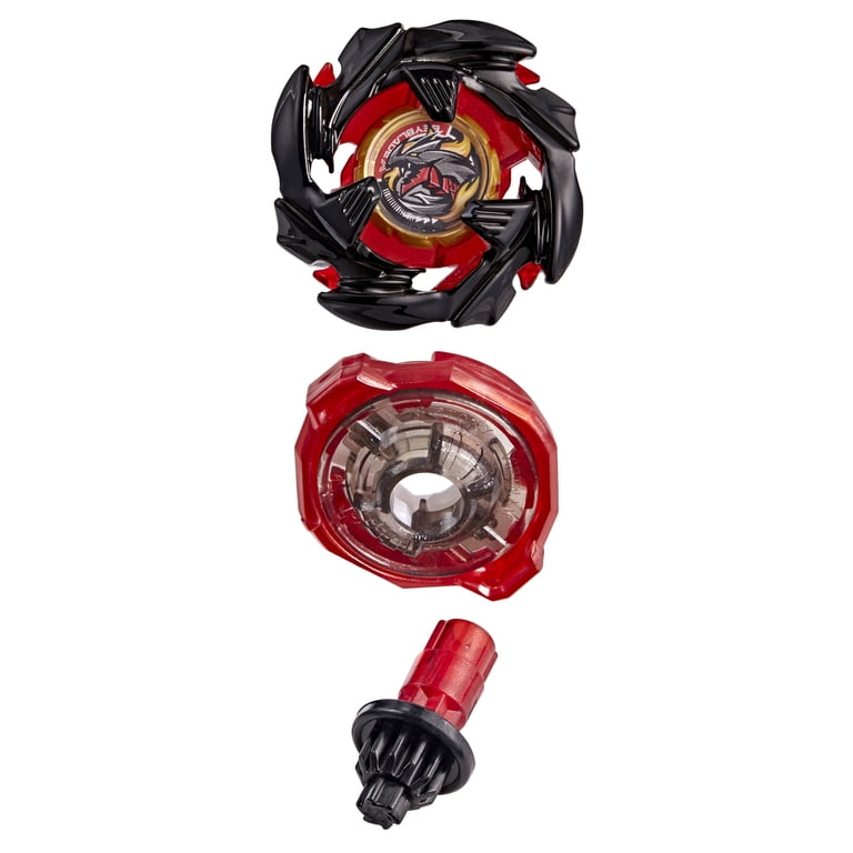 Beyblade X TT Import Left-Spin String Deluxe Launcher Set with Red