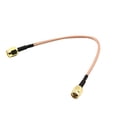 thumbnail image 1 of RG316 cable puente SMA macho a SMA macho línea de conexión RF coaxial cable coaxial antena extensor Adaptador de cable puente 1 Pieza/2 Piezas Yuarrent TX1010-01, 1 of 2