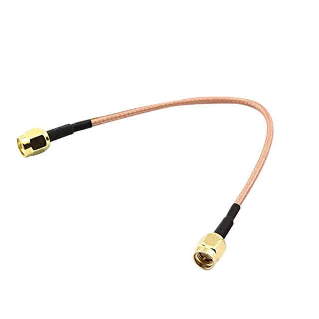 RG316 cable puente SMA macho a SMA macho línea de conexión RF coaxial cable coaxial antena extensor Adaptador de cable puente 1 Pieza/2 Piezas Yuarrent TX1010-01