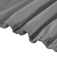 thumbnail image 2 of Modern Threads 4-Piece Crochet Lace Hem Stone Gray Microfiber Bed Sheet Set, King, 2 of 16
