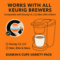 thumbnail image 5 of Dunkin K Pods Variety Pack – Original, 100% Colombian, Midnight Dark Roast, Cinnamania, Caramel Me Crazy, Candy’d Almond, French Vanilla, Hazelnut – 16pcs 8 Flavors Coffee Gift Box, Keurig Compatible, 5 of 10