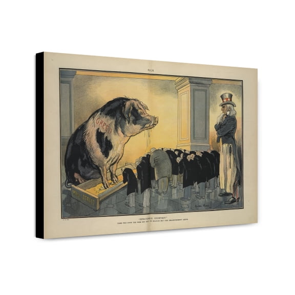 Canvas Print: Senatorial Courtesy, 1911