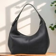 thumbnail image 3 of Yibooy Women Retro Casual Armpit Handbag PU Leather Girls Outdoor Daily Bag (Black), 3 of 6