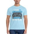 thumbnail image 3 of Level 11 Unlocked Awesome Since 2010 Men'S Basic Short Sleeve T-Shirt Sky Blue Small, 3 of 5