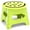 Green, variant on Folding Step Stool 13 Inch for Adults Holds Up to 300 lbs, Non-Slip Folding Stools with Portable Handle, Compact Plastic Foldable Step Stool for Bathroom, Bedroom, Kitchen, Red