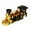 Gold, variant on Classic Team Locomotive Train, Red - Showcasts 9935D - 7 Inch Scale Diecast Model Replica (Brand New, but NOT IN BOX)