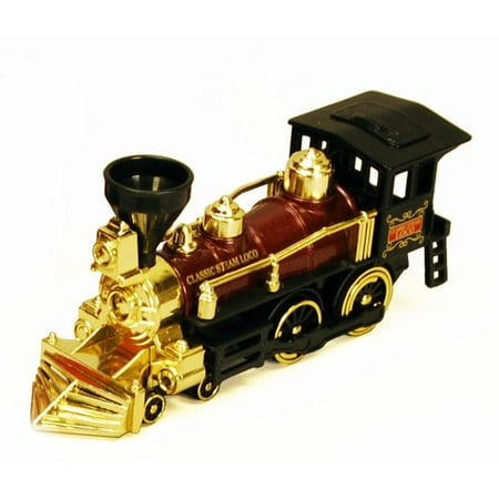 Classic Team Locomotive Train, Burgundy with Gold - Showcasts 9935D - 7 Inch Scale Diecast Model Replica (Brand New, but NOT IN