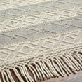 thumbnail image 6 of Hauteloom Zaza Wool Living Room, Bedroom Area Rug - Beige, Brown, Gray - 5' x 8', 6 of 8