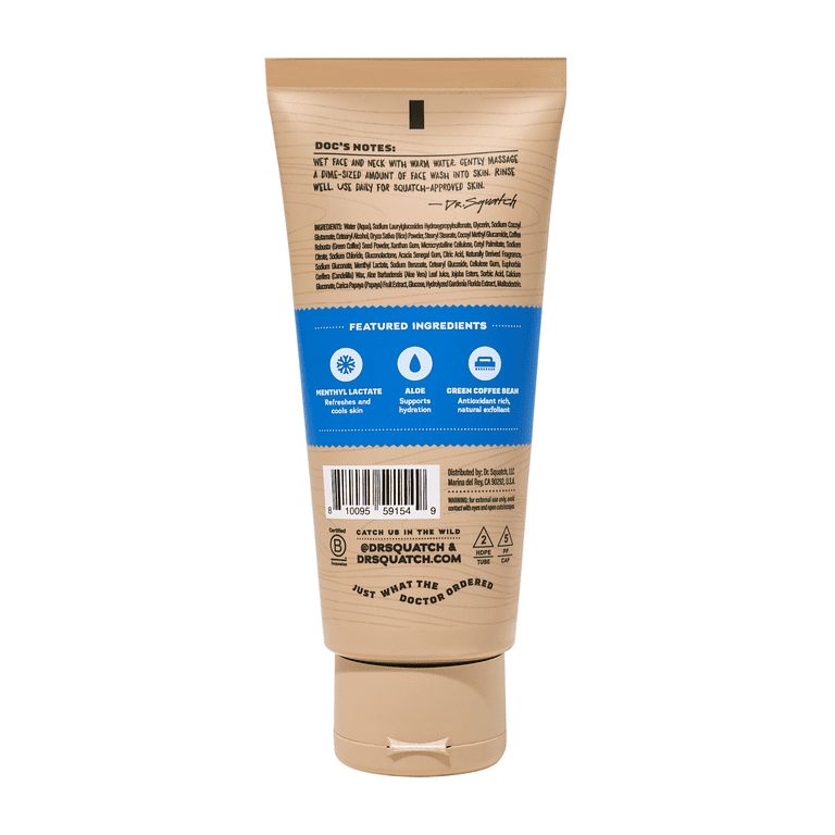 Natural Exfoliating Face Wash for Men photo 6