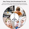 thumbnail image 5 of Temporizador de cocina manual, Temporizador para niños, Temporizadores de aula para profesores, Temporizador de cocina mecánico, Temporizador de cuerda con alarma fuerte, 5 of 5