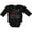 AB-Black, variant on Inktastic My Gigi and Pawpaw Love Me Boys or Girls Long Sleeve Baby Bodysuit