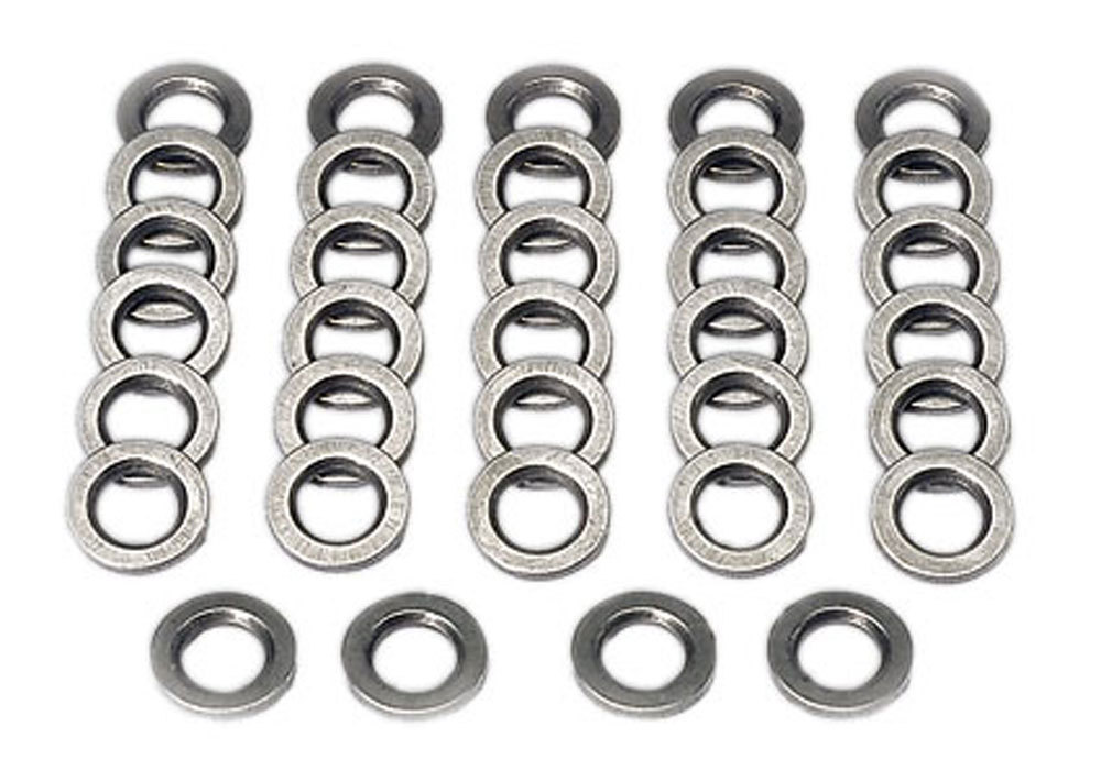 Moroso Performance 38300 Cylinder Head Bolt Washer 7/16 Inch; Chamfered;  Chrome Moly Steel; Set of 34