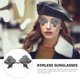 thumbnail image 3 of KAKOWELY 1 par de gafas de sol sin montura, gafas de fiesta de discoteca, gafas de sol modernas y divertidas, 3 of 5
